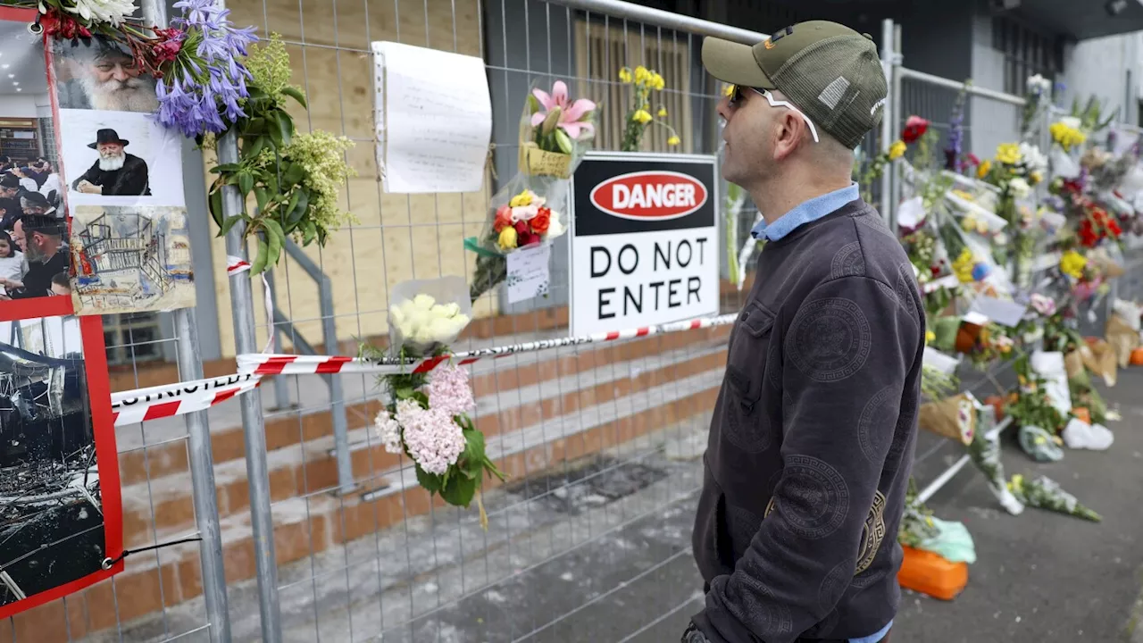 Australian synagogue fire declared terrorism in a decision that increases investigation resources