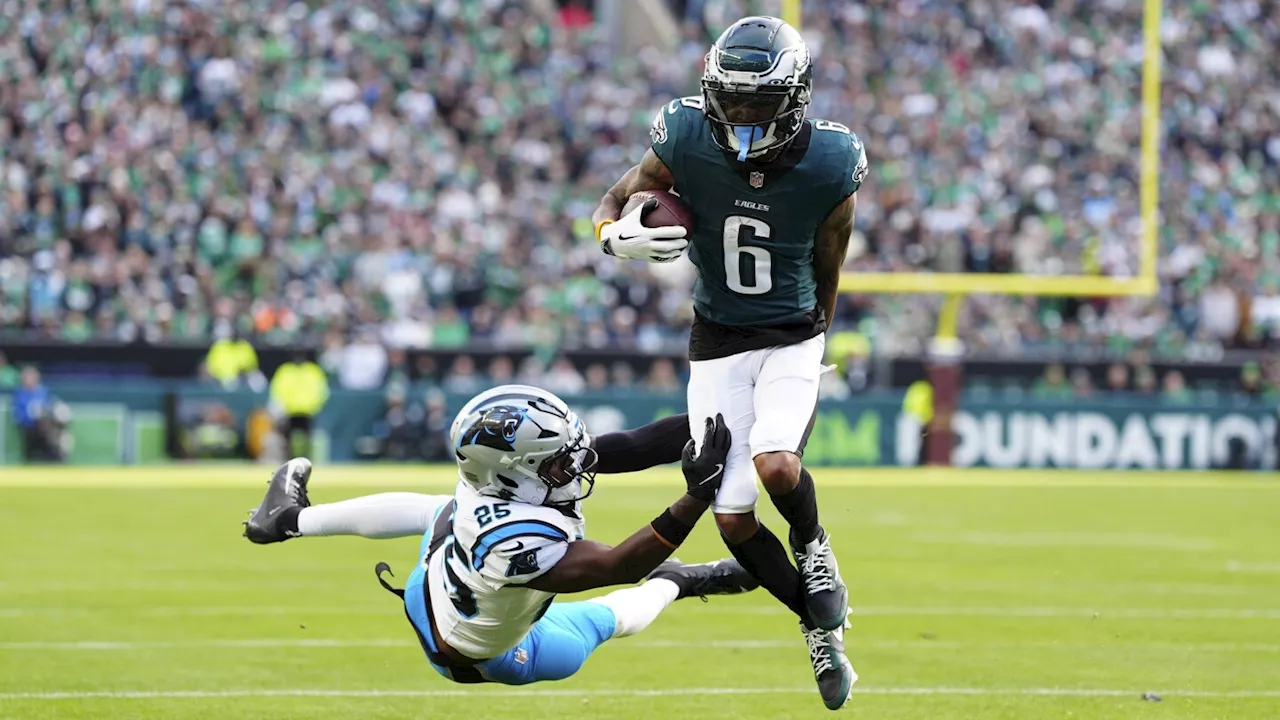 Eagles receivers Smith and Brown complain about vanishing pass offense during winning streak