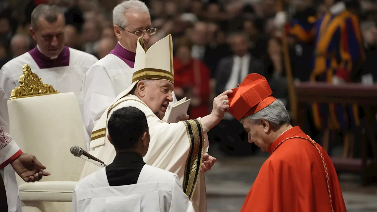 Pope Francis creates 21 cardinals to carry out his reform plans