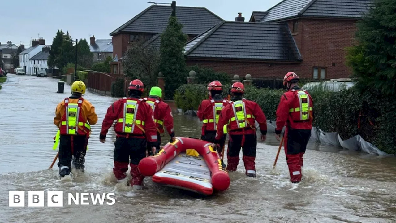 Storm Darragh: Barriers deployed as West Midlands braces for flooding