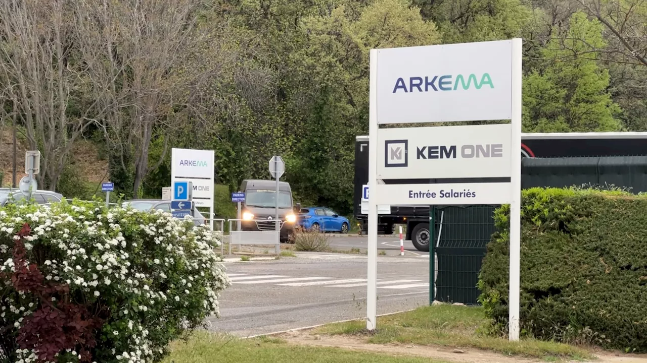 Isère: la peur de licenciements en cascade chez Arkema après le redressement judiciaire de Vencorex