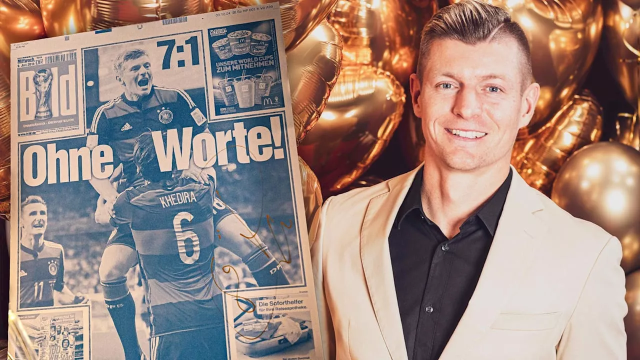 Toni Kroos versteigert ikonisches Sammlerstück für bedürftige Kinder