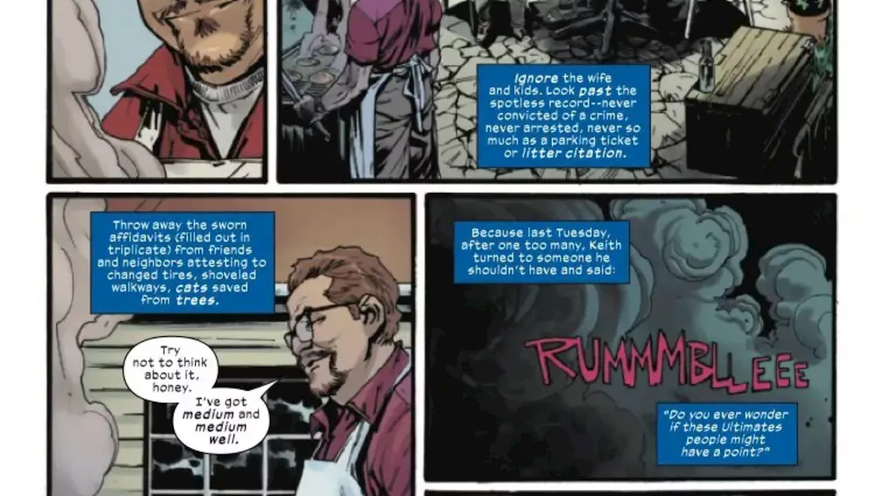 Ultimate Universe: One Year In #1 Preview: Maker's Time Bomb Ticks