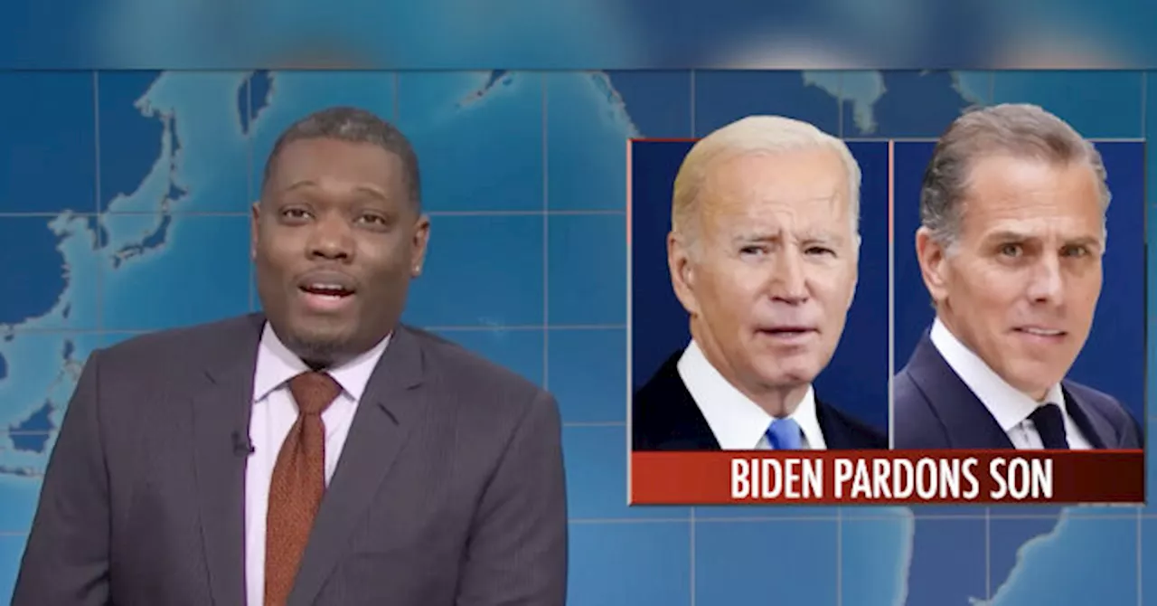 ‘Saturday Night Live’ Mocks Hunter Biden: ‘Pardon Me’