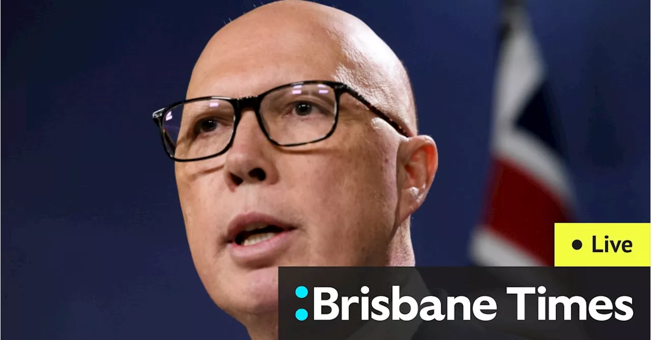 Brisbane news live: Dutton says he would not use Indigenous flags as PM