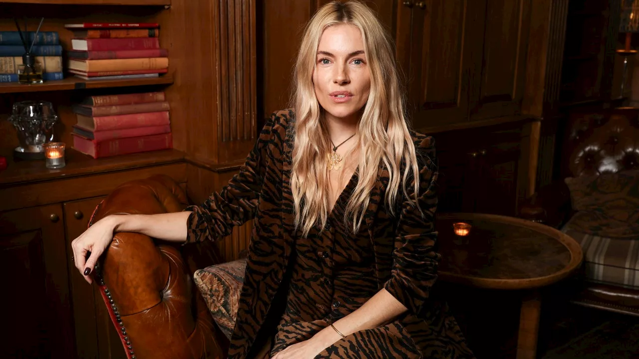 Sienna Miller Nails The Holy Trinity Of Winter Beauty