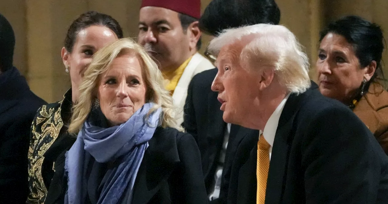 Donald Trump wirbt mit Foto von Jill Biden für sein Parfüm