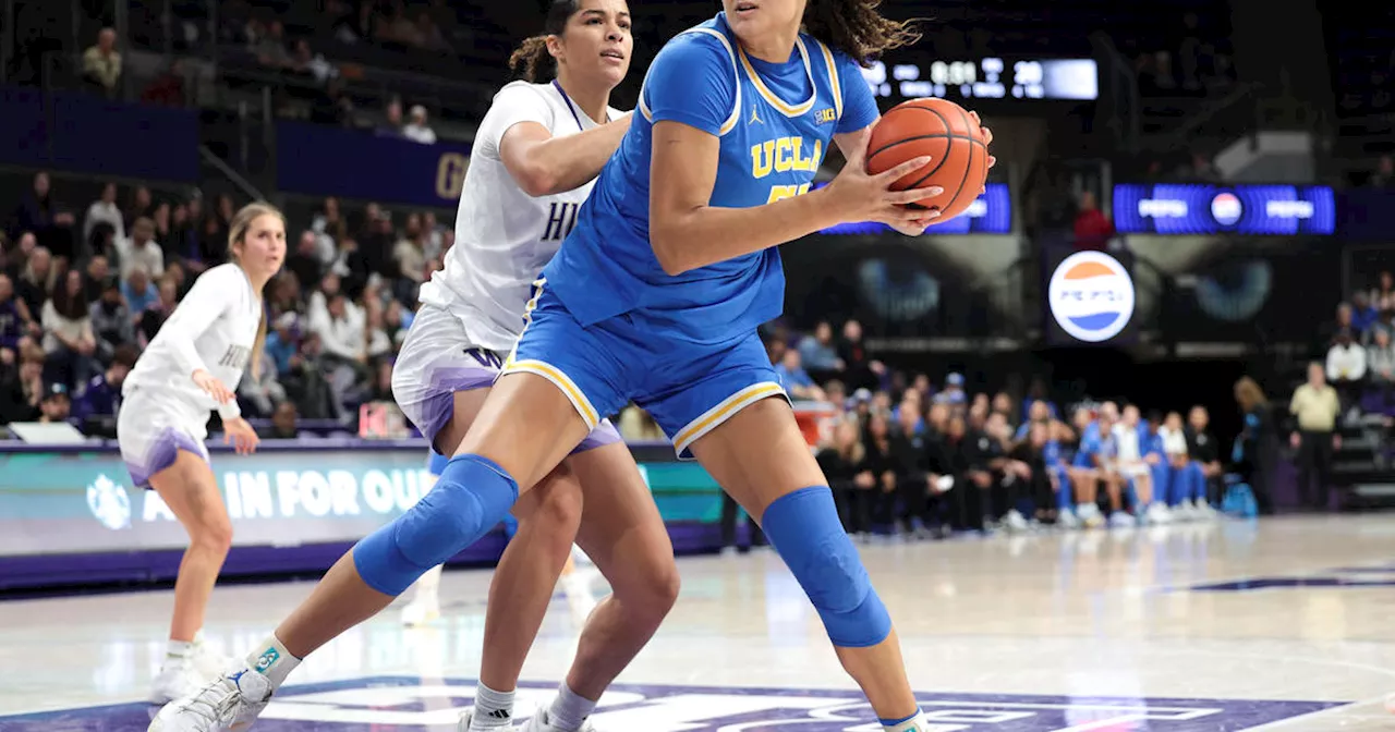 Lauren Betts has 23 points in No. 1 UCLA's 73-62 win over Washington