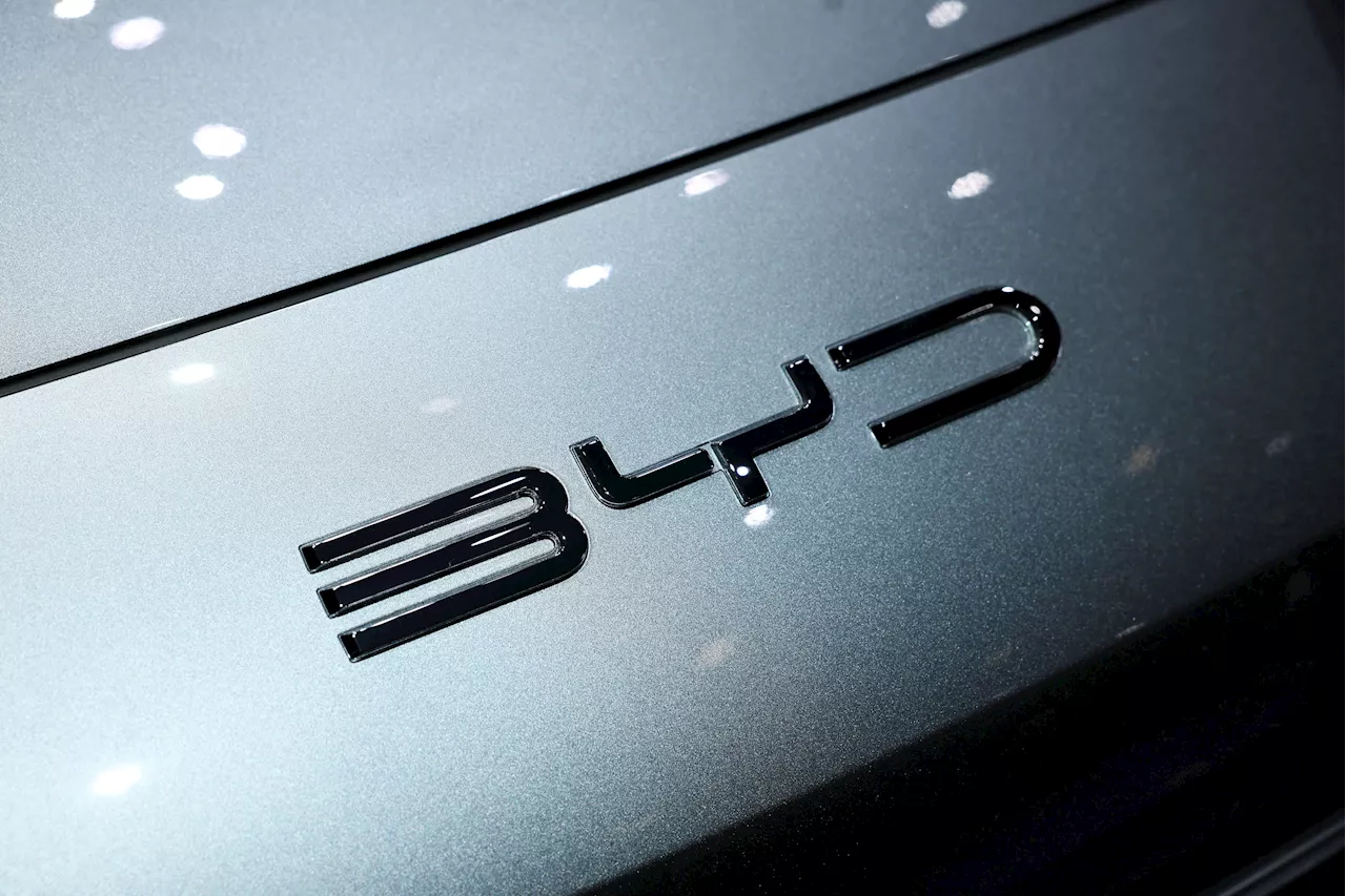 Vendas globais da BYD em 2024 devem superar Ford e Honda