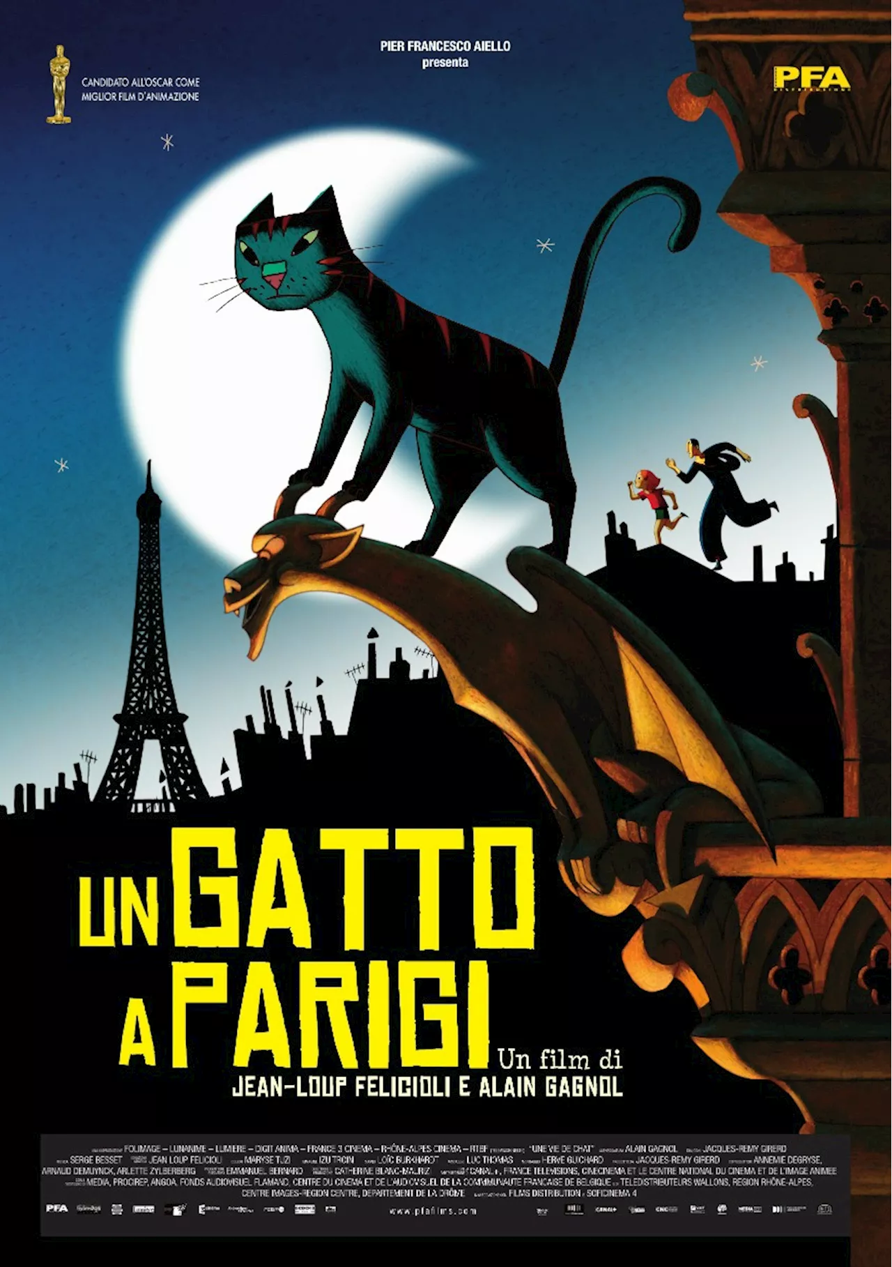 Un gatto a Parigi - Film (2010)