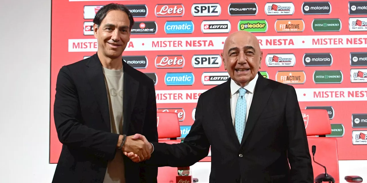 Galliani avverte Nesta: “La panchina è salda, non salva”