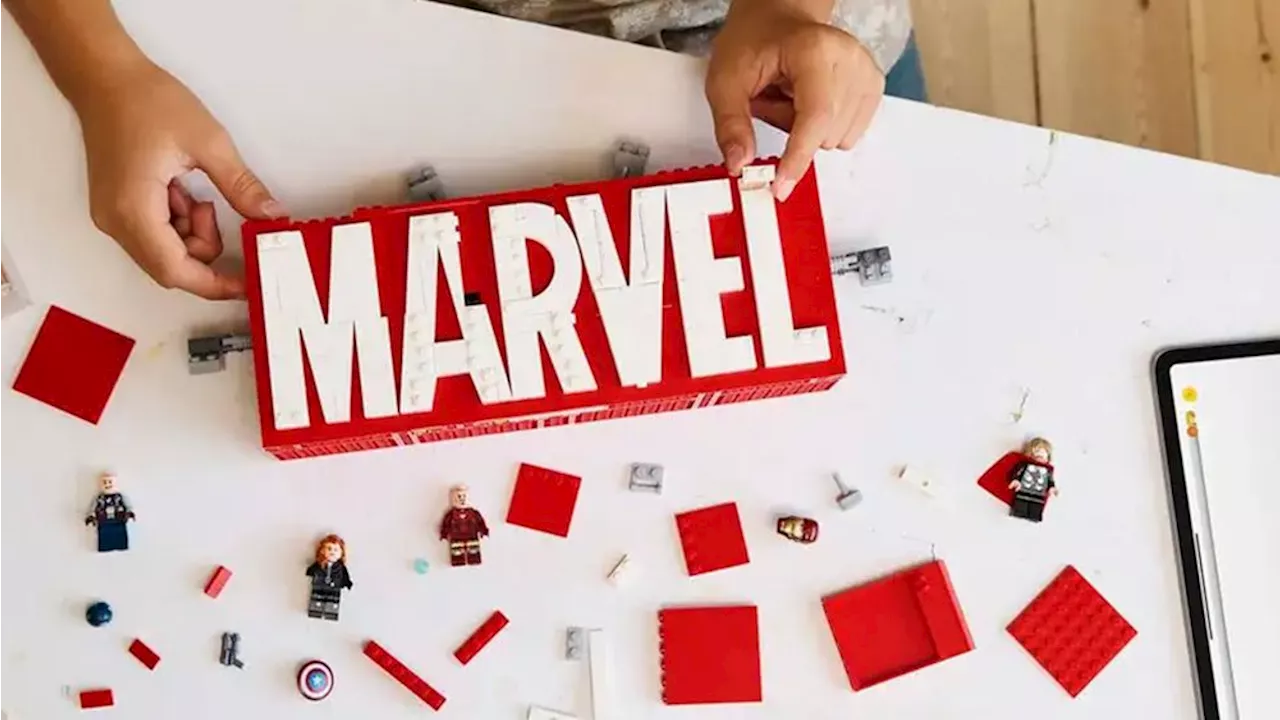 Did Lego drop a brick with its weird Marvel logo set?