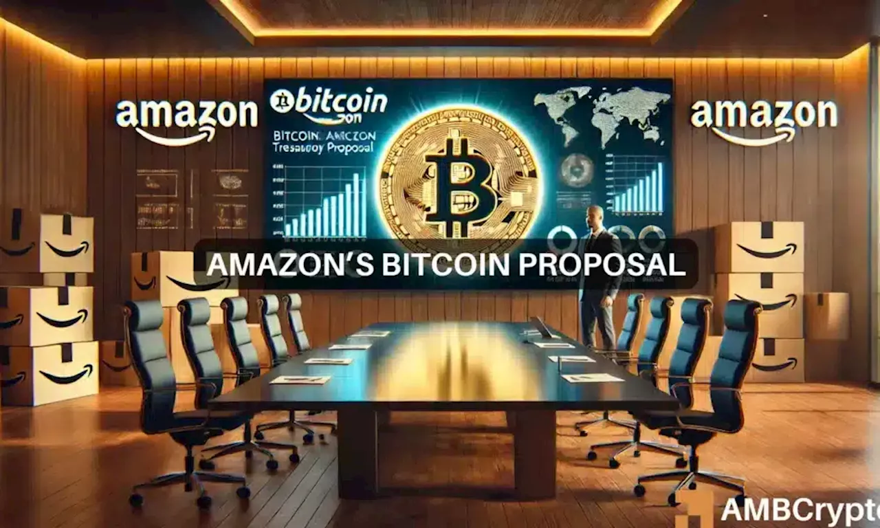 Amazon shareholders push for Bitcoin treasury to combat inflation