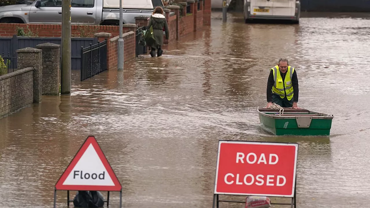 Storm Darragh leaves 200,000 homes without power as gale-force winds damage buildings, fell trees...