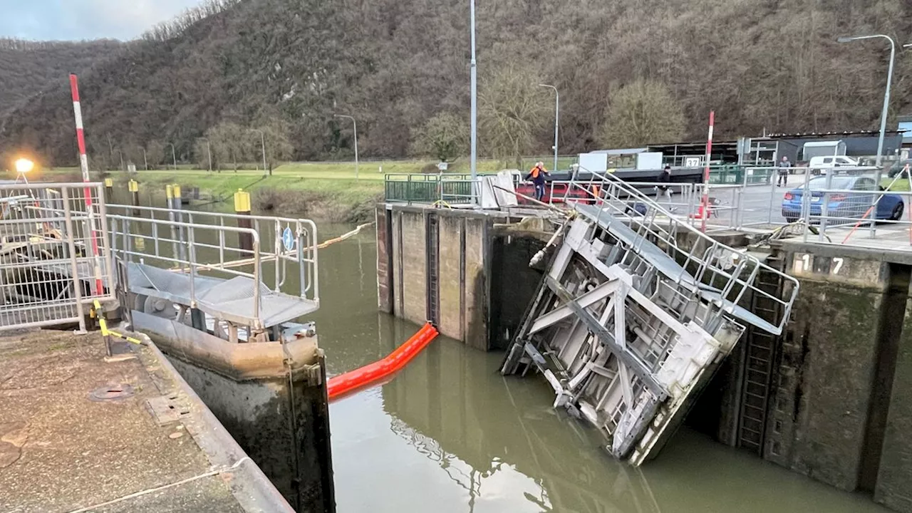 Wichtige Handelsroute: Schiffsverkehr auf der Mosel nach Unfall für Monate lahmgelegt