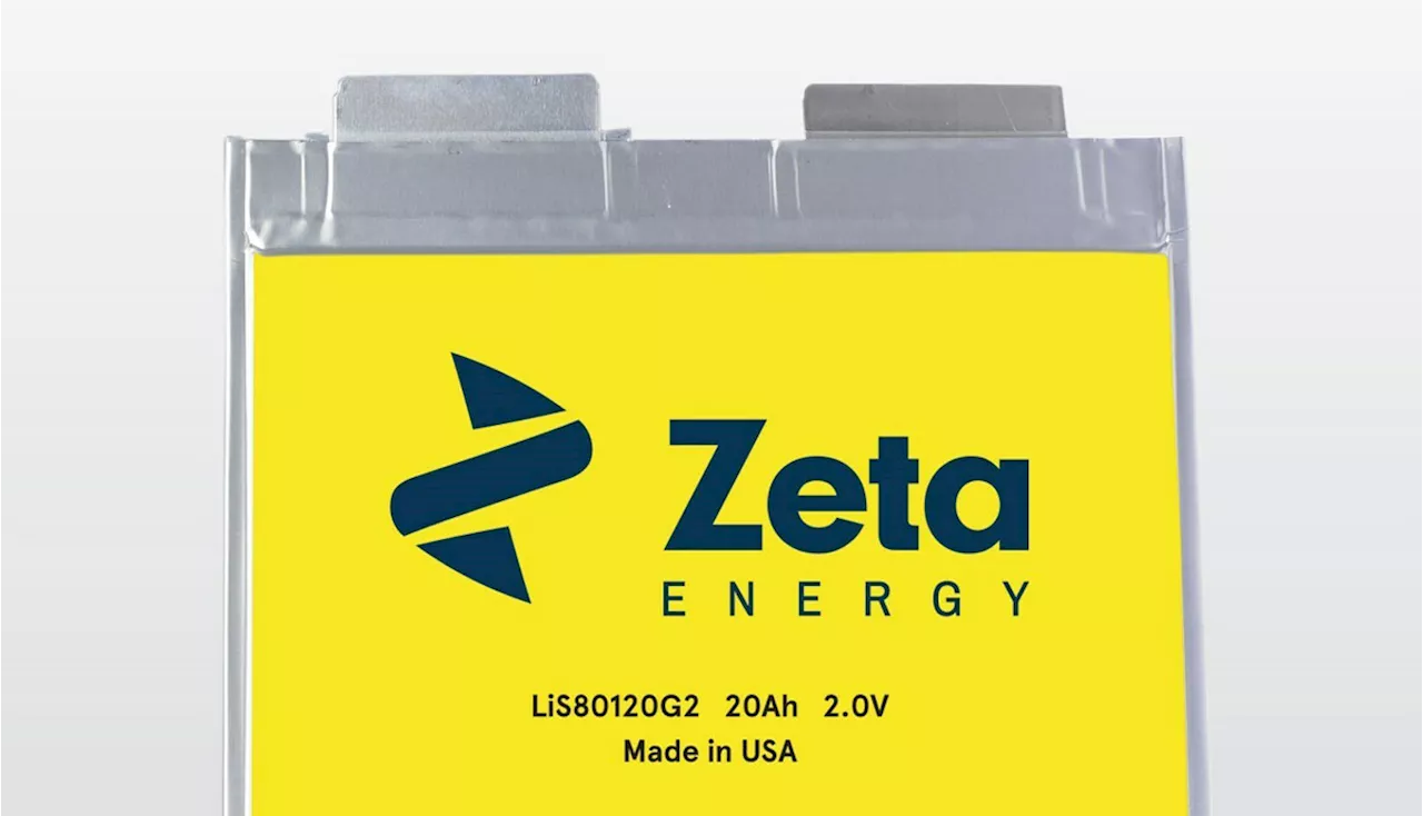 Stellantis und Zeta Energy kooperieren für Lithium-Schwefel-Batterien