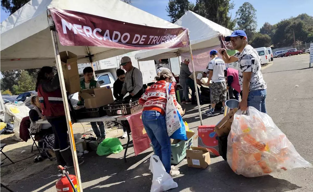 Xochimilco despide el 2024 con Mercado del Trueque; Sedema apuesta por la gestión integral de residuos