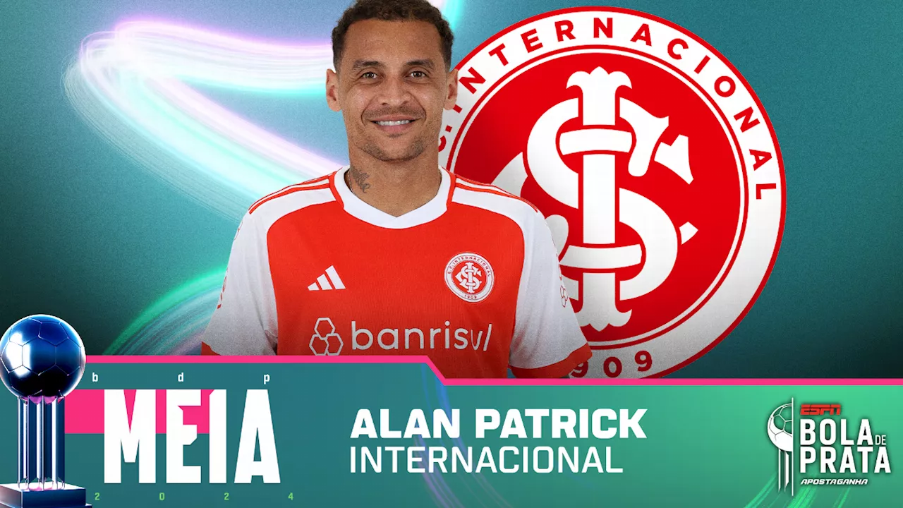 Alan Patrick esbanja experiência e conquista a primeira Bola de Prata da carreira