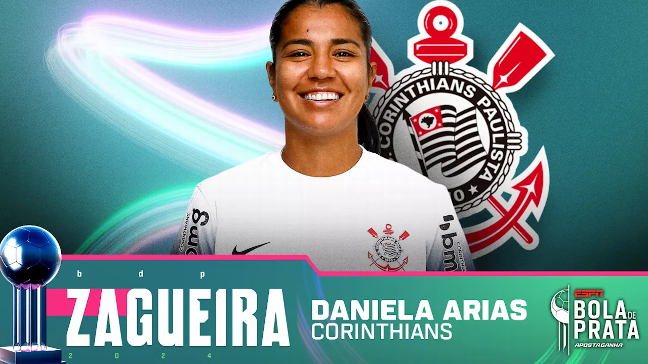 De reality show a 'xerifona' do Corinthians: Dani Arias leva a Bola de Prata