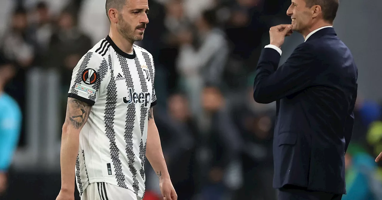 Bonucci racconta quella lite con Allegri: 'Mi disse 'coglione', in spogliatoio ci hanno divisi e mi voleva fuori rosa'