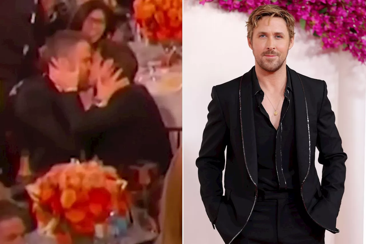 Andrew Garfield and Ryan Reynolds reflect on 'insensitive' kiss during Ryan Gosling's 2017 Golden Globes win