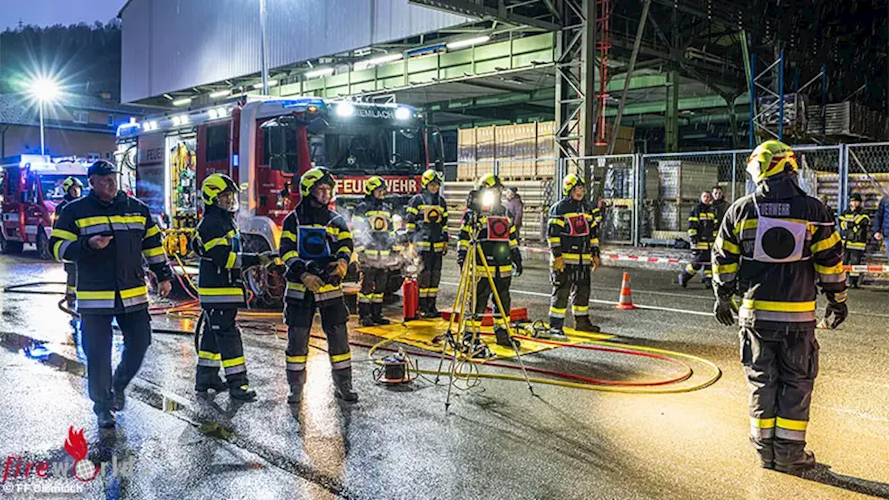 Stmk: Technische Hilfeleistungsprüfung in Kapfenberg-Diemlach