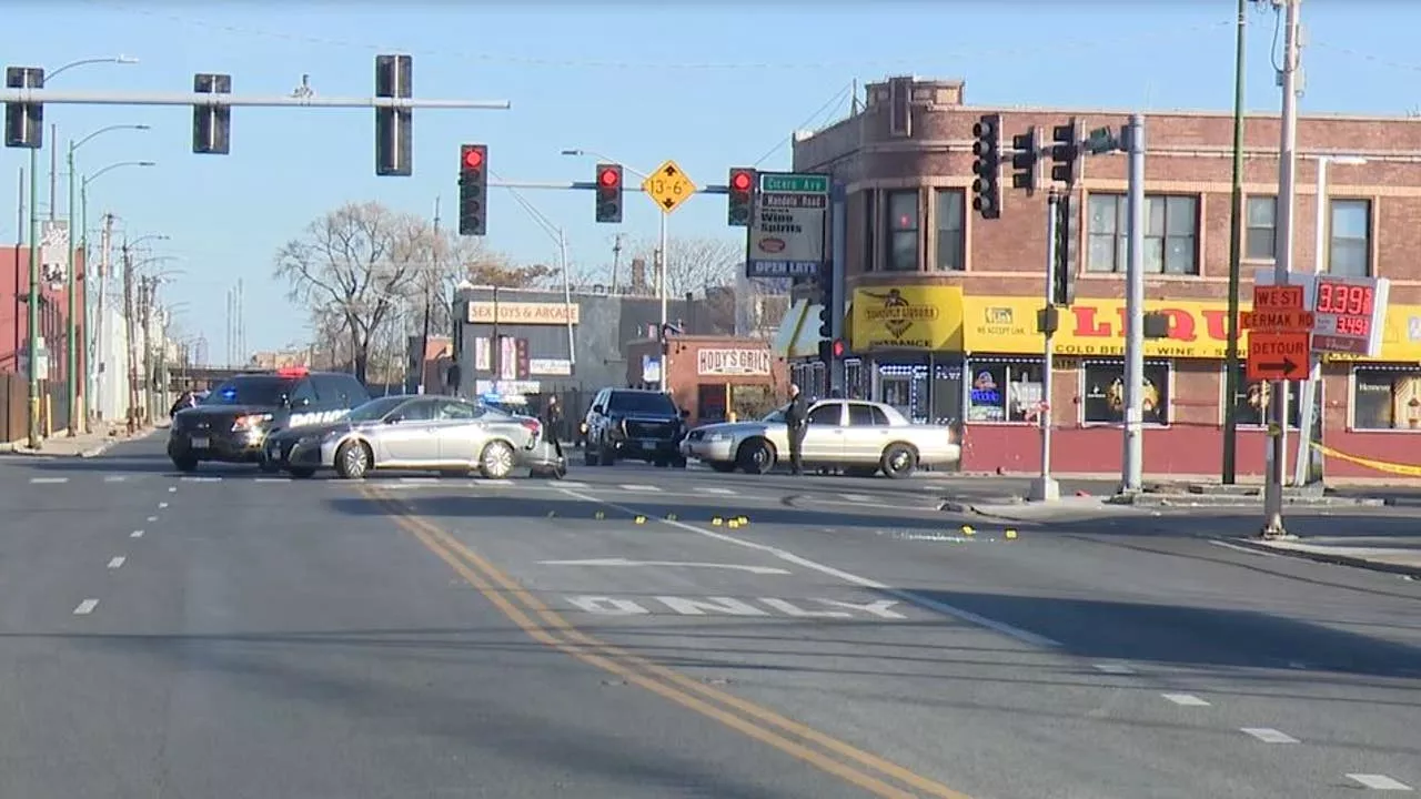 6 injured, 1 dead after shooting, crash in suburban Cicero, officials say