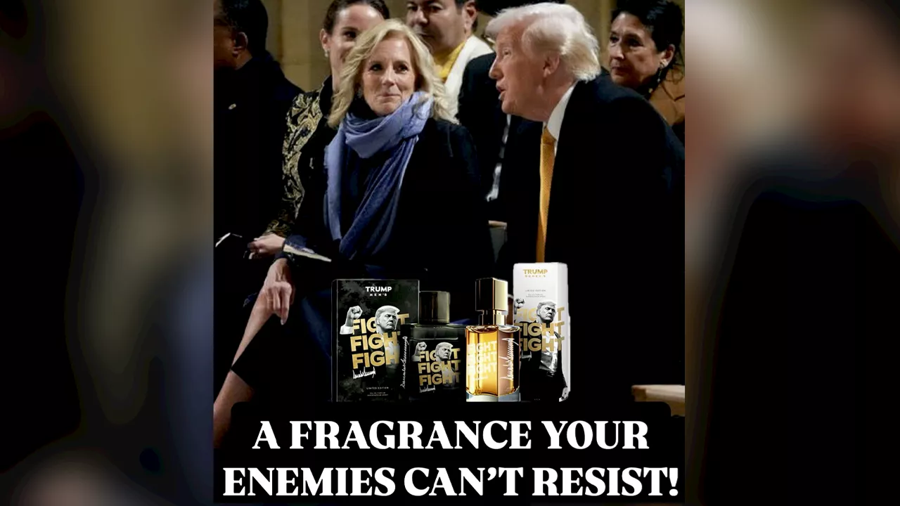 Trump features Jill Biden in new ad for fragrance: 'Enemies can't resist'