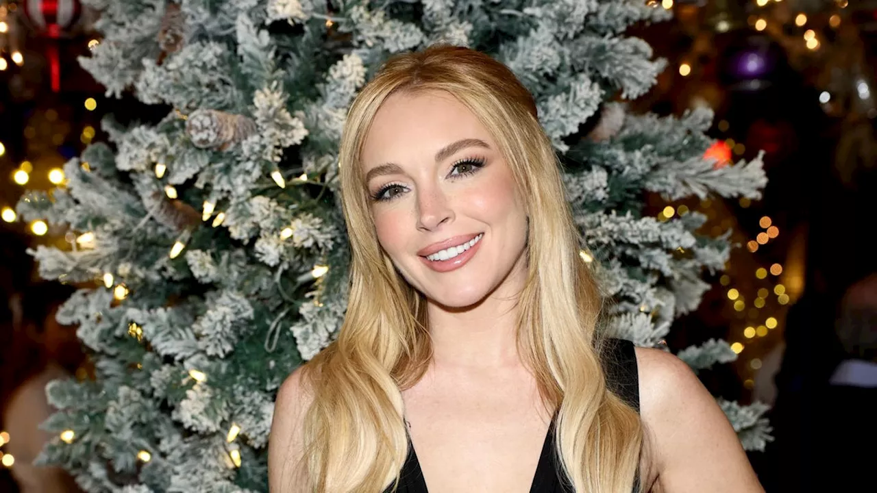 Lindsay Lohan: Selten private Worte über Weihnachtstradition mit Sohn Luai