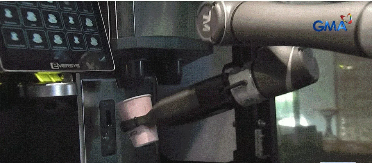 First-ever AI Robot barista in PH can make coffee in 2 minutes