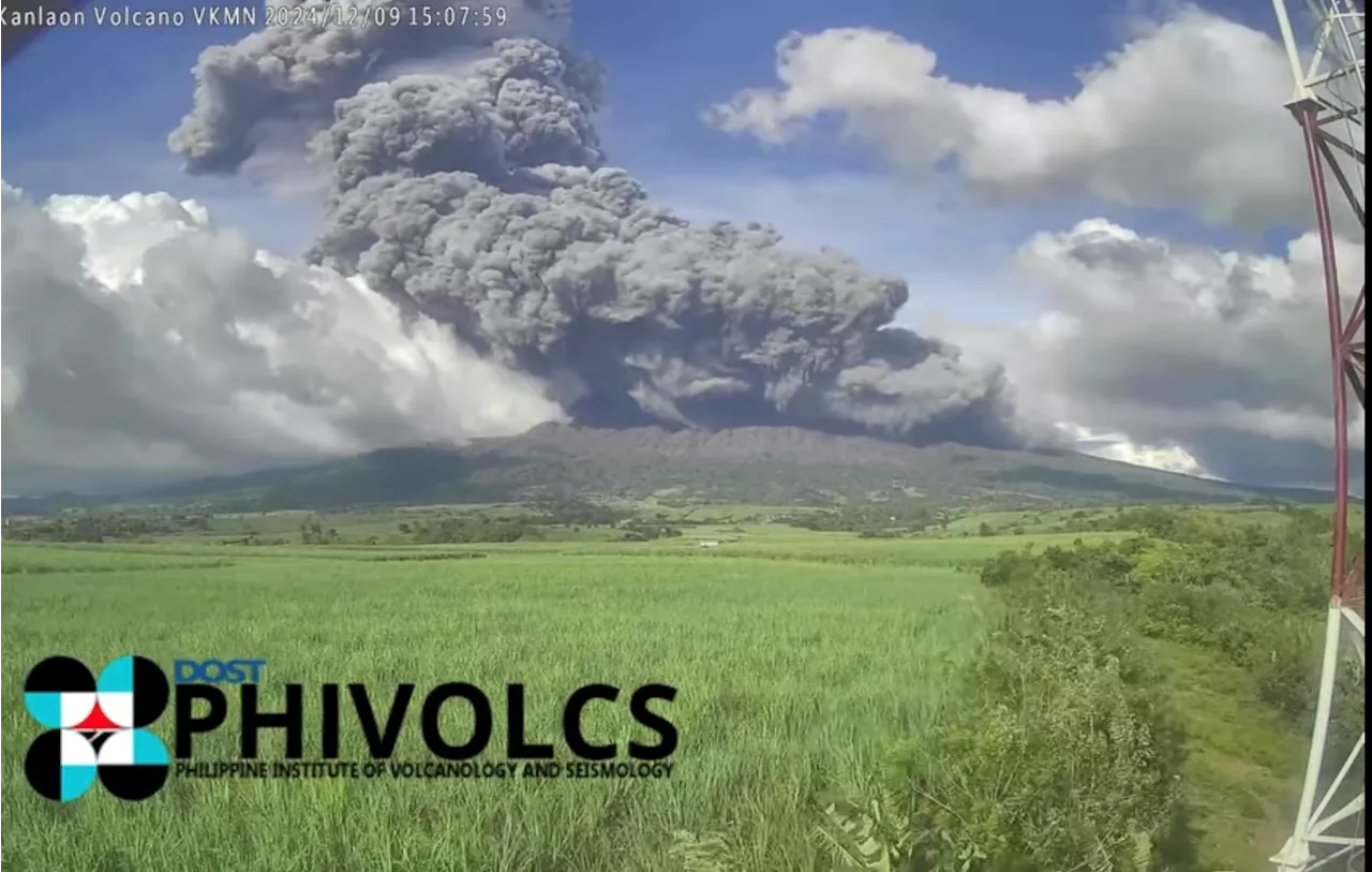 PHIVOLCS reports one explosive eruption in Mt. Kanlaon in 24 hours