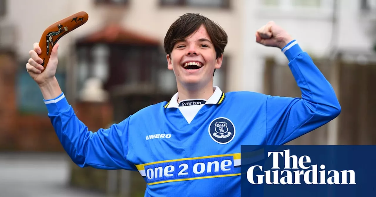 Everton reward young fan who flew from Australia for postponed Merseyside derby