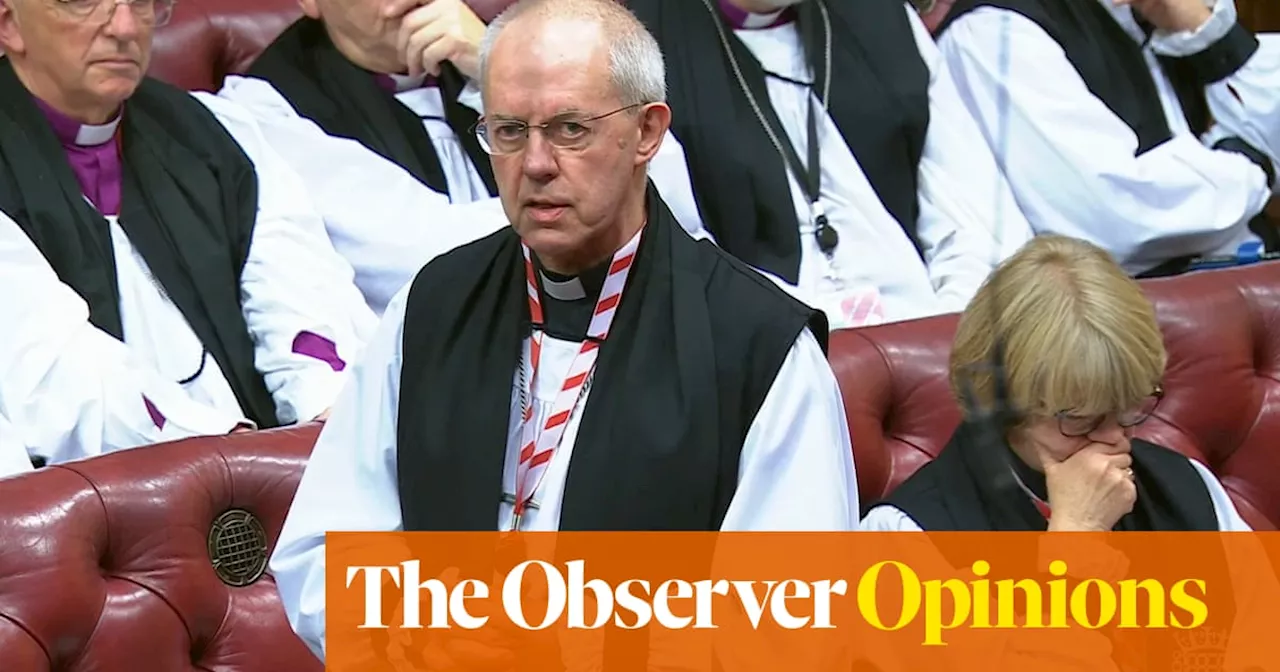 Sorry, archbishop, you need to do a bit more work on your ritual contrition skills