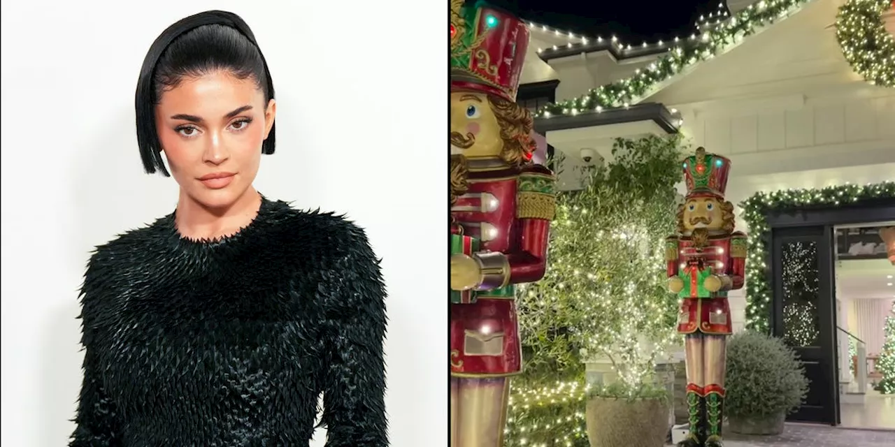 Kylie Jenner Transformed Her Home Into a Winter Wonderland for Christmas