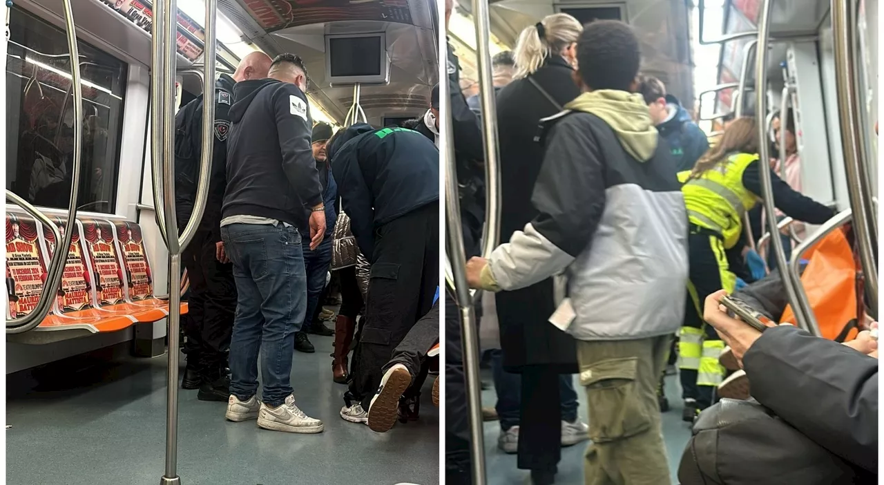 Roma, malore sulla metro A Flaminio: sospeso il servizio, flebo in banchina e blister di medicine vuoto