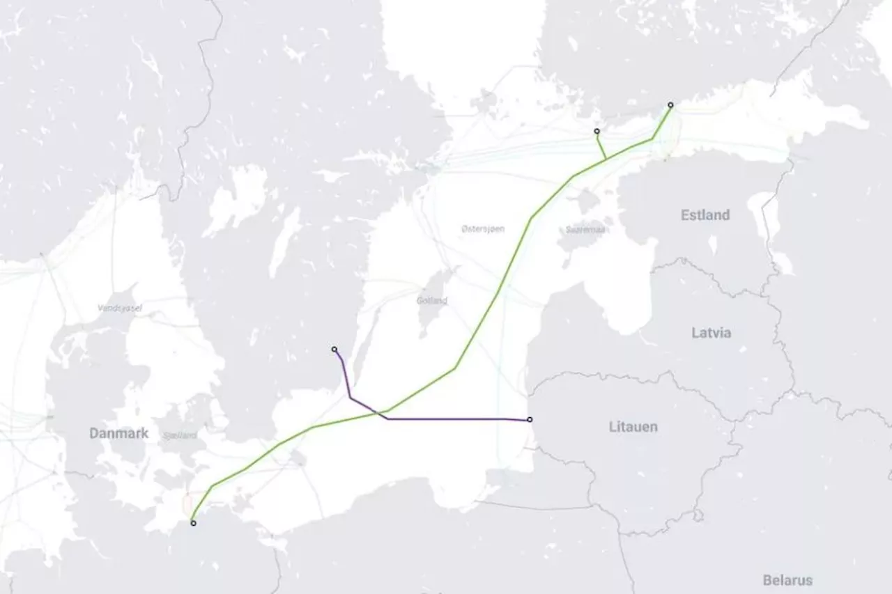 Internetkabler i Østersøen ødelagt