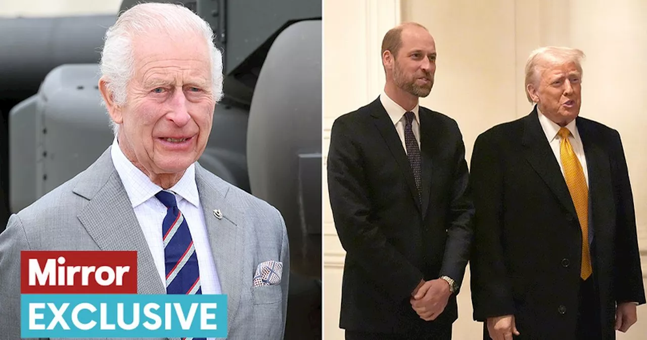 Prince William's 'magic' tactic at Trump meeting was 'painful watch' for Charles