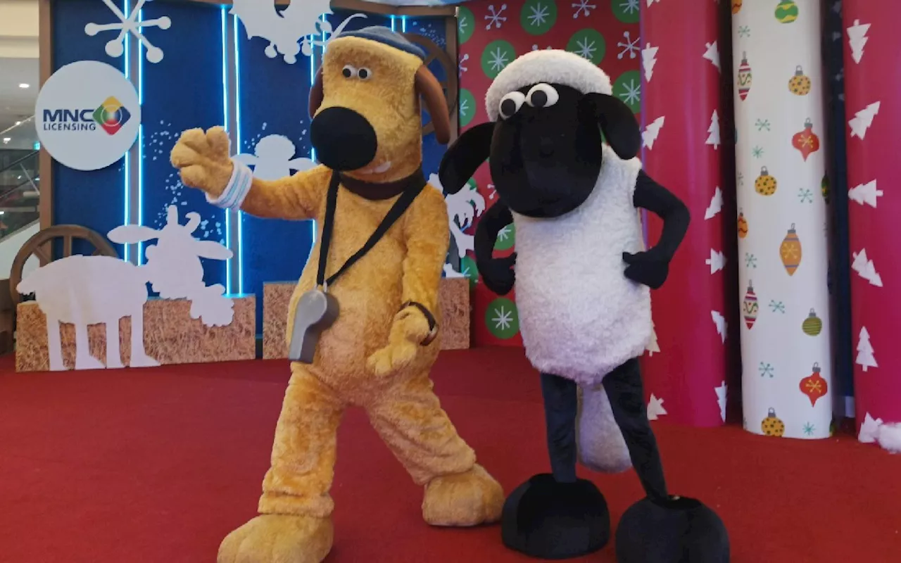 Shaun The Sheep 8 Meter Bakal Hadir di AEON Mall BSD City pada Perayaan Natal