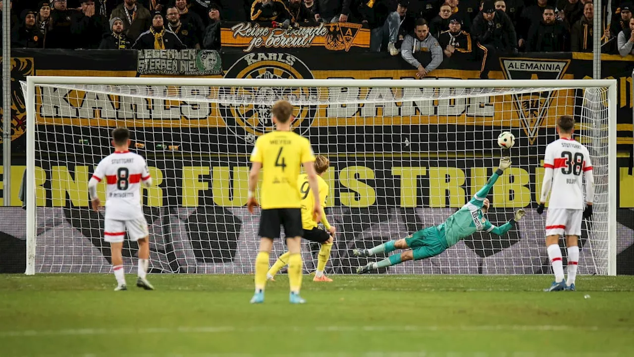 Starke zweite Hälfte: Aachen dreht das Spiel gegen Stuttgart