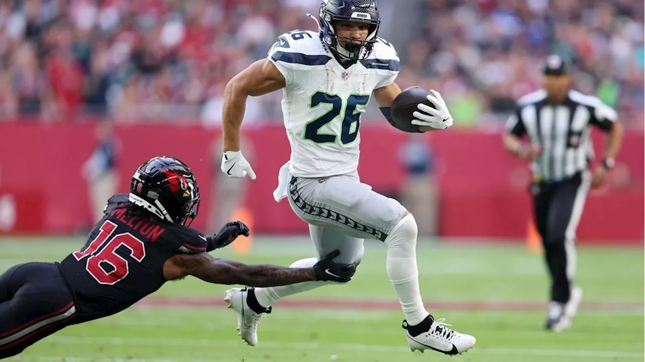 Charbonnet runs for career-high 134 yards, 2 TDs as Seahawks beat Cardinals 30-18