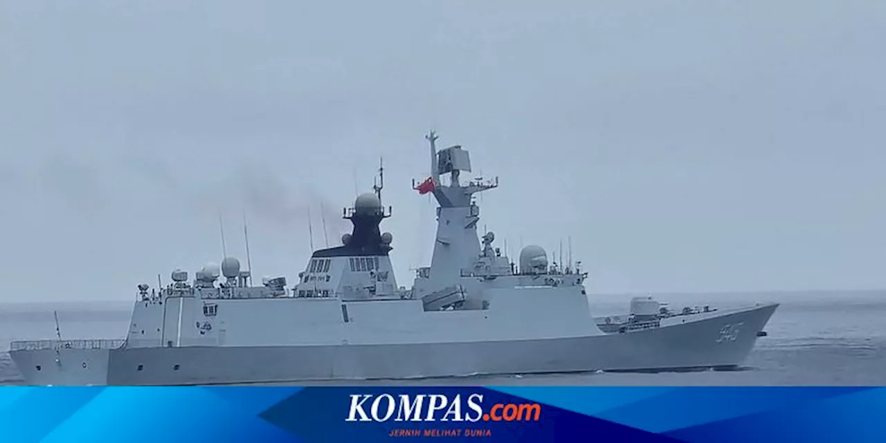 Kapal Perang China Berada di Perairan Taiwan, Taipei Siaga Tinggi