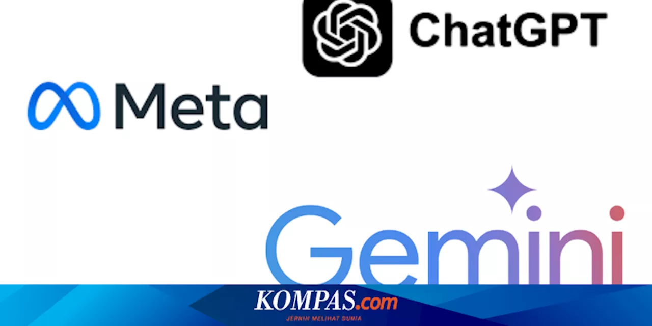 Meta AI Vs ChatGPT Vs Google Gemini, Mana 'Chatbot' Terbaik?