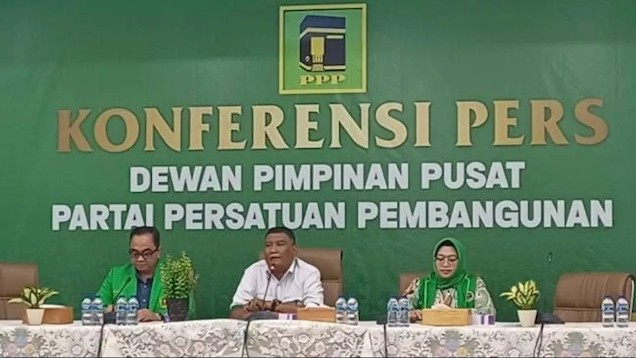 PPP Gelar Mukernas 13-15 Desember 2024, Ini yang akan Dibahas