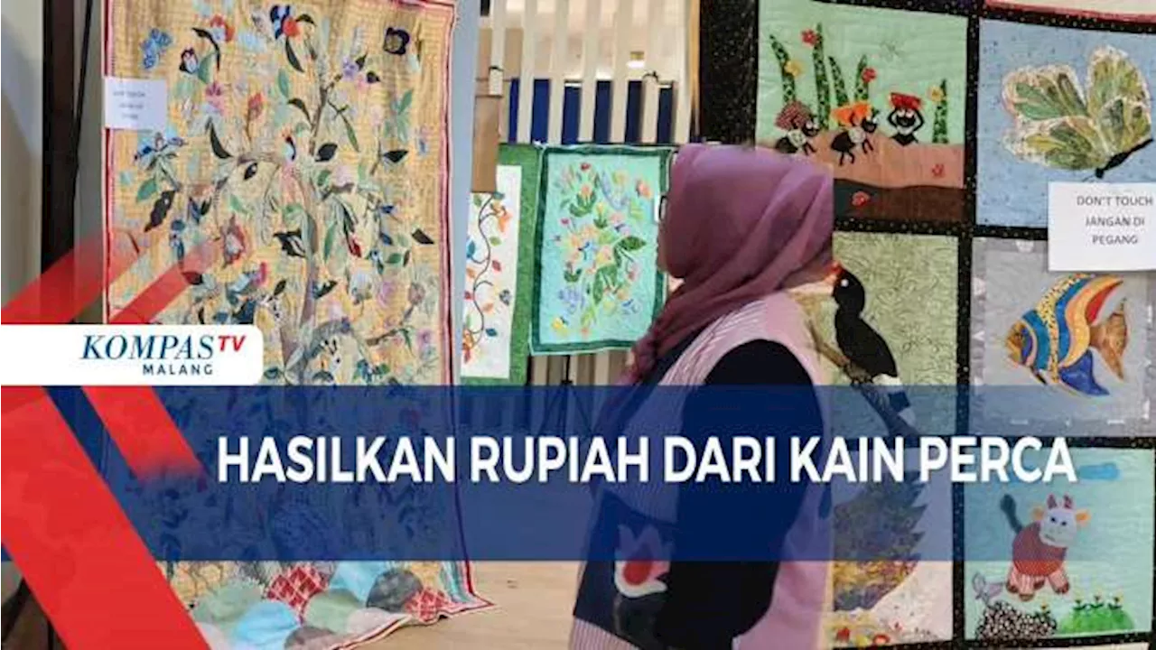 Produktif! Komunitas Ibu Rumah Tangga Hasilkan Cuan Dari Kain Perca