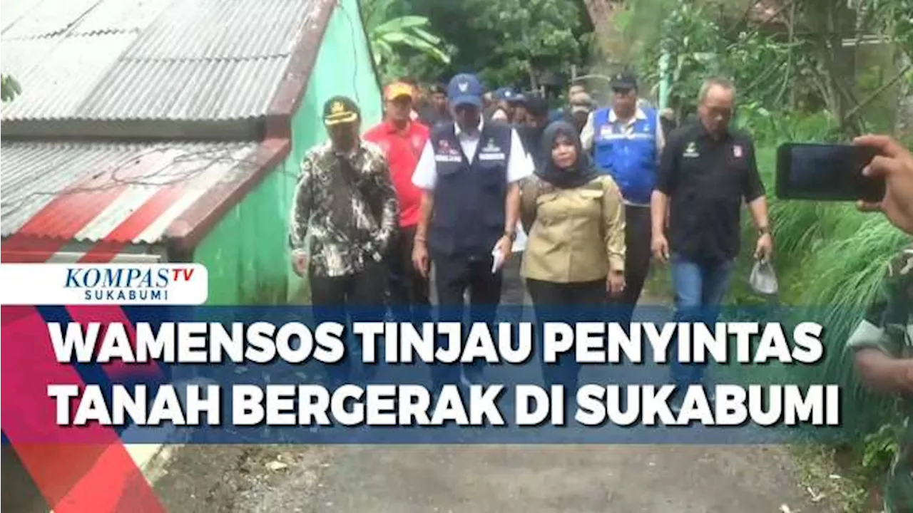 Wamensos Tinjau Penyintas Tanah Bergerak Dan Pastikam Bantuan Bisa Tersalurkan