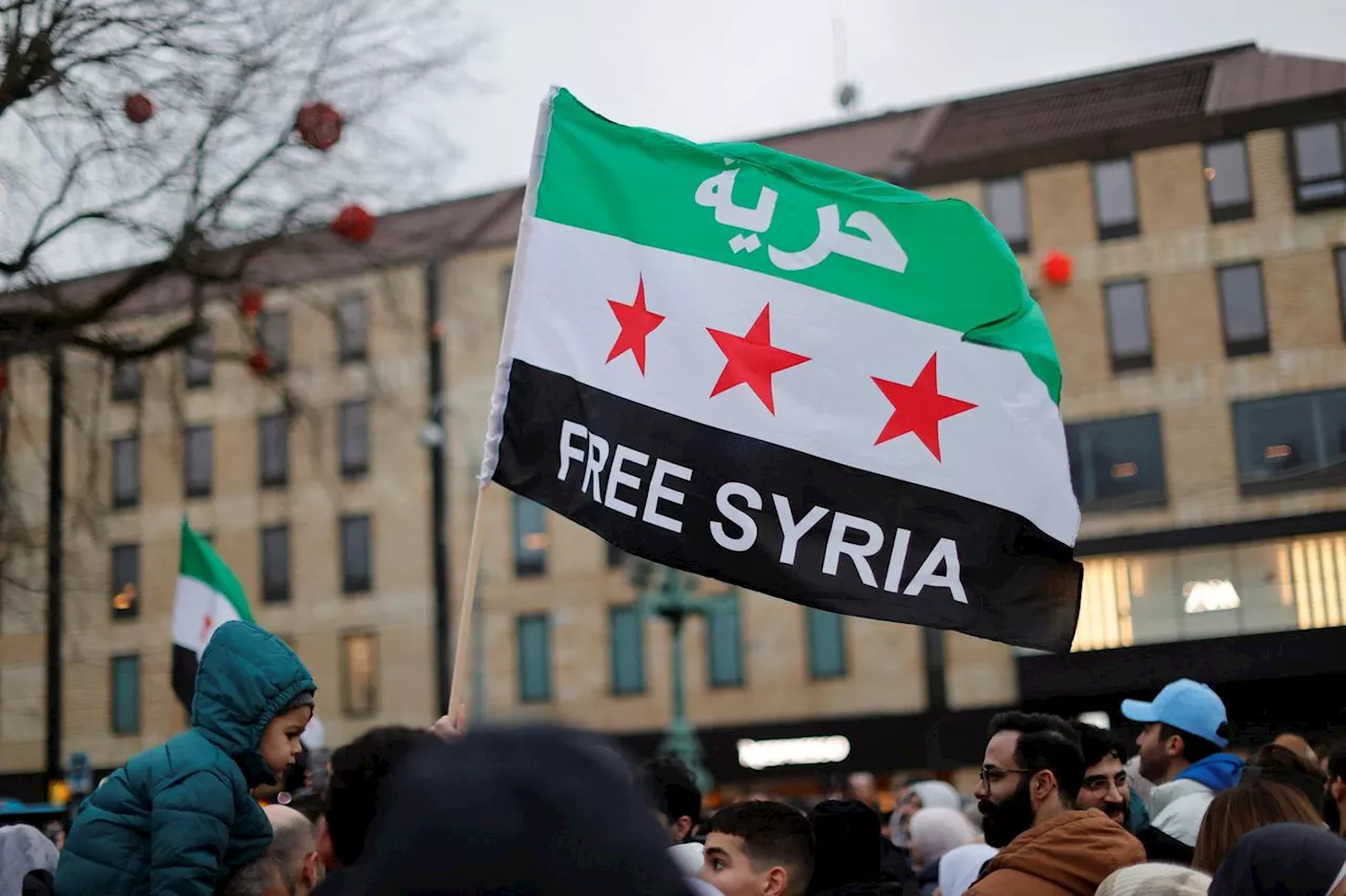 Syrie : pourquoi les rebelles brandissent-ils le drapeau à trois étoiles ?