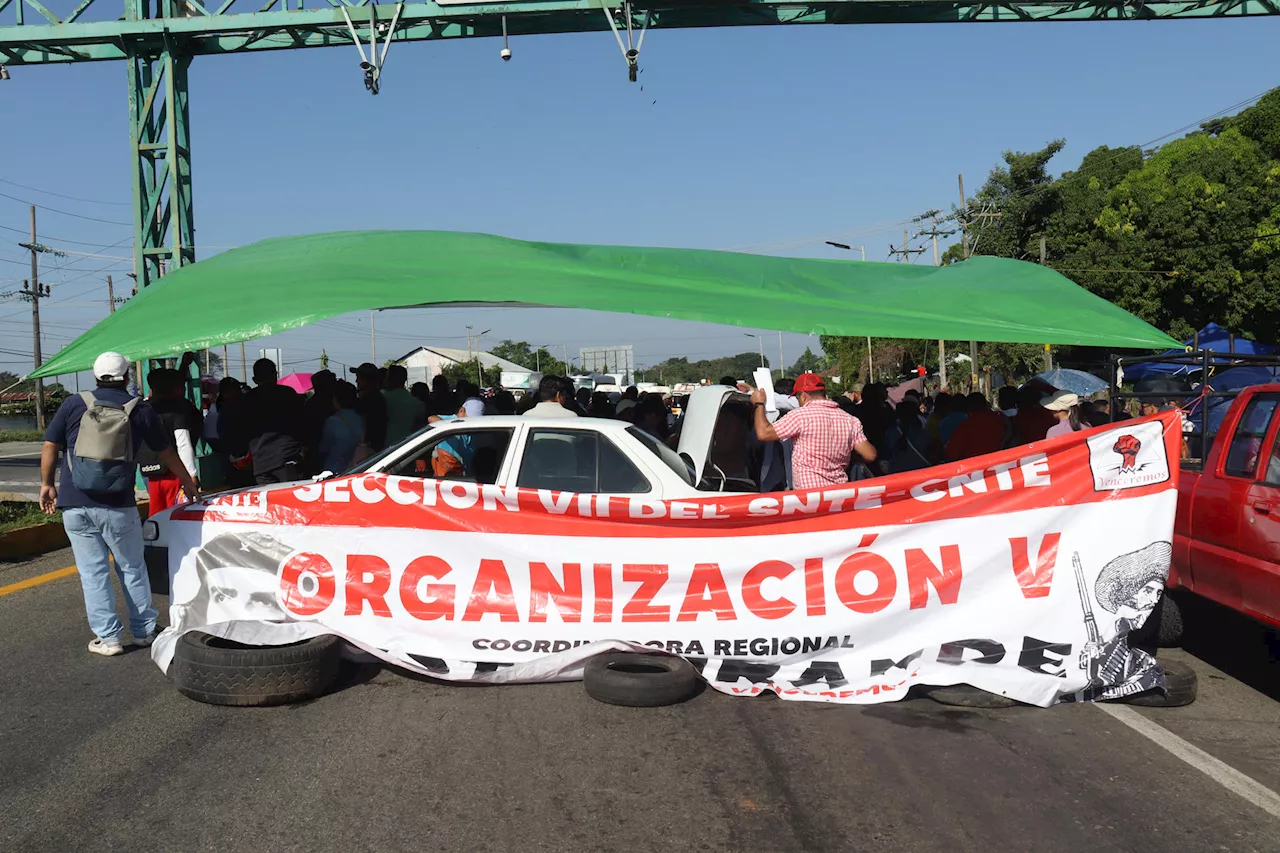 Maestros de la CNTE anuncian paro nacional y marcha hacia Palacio Nacional