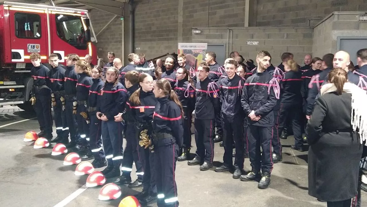 Decazeville. Les sapeurs-pompiers distingués, promus et félicités