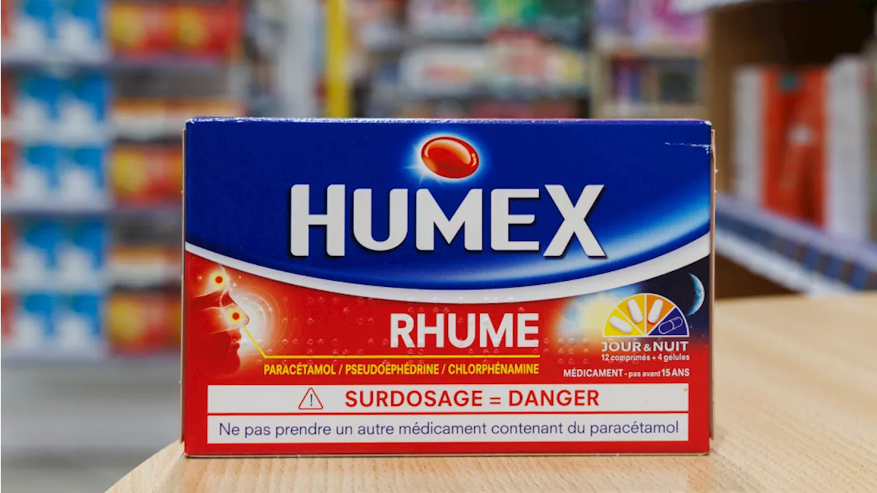 8 médicaments anti-rhume, dont Actifed et Humex, interdits en vente libre à partir de mercredi