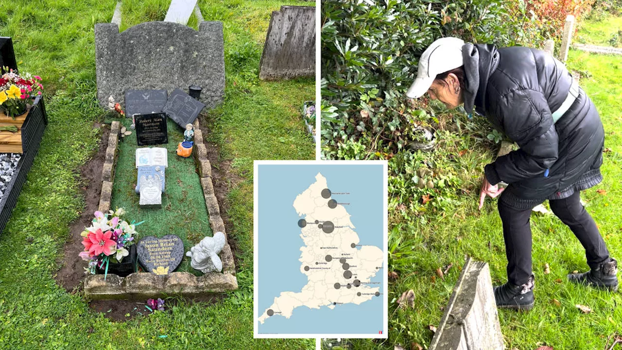 More than 89,000 stillborn babies buried in mass graves across England as parents search for childrens'...